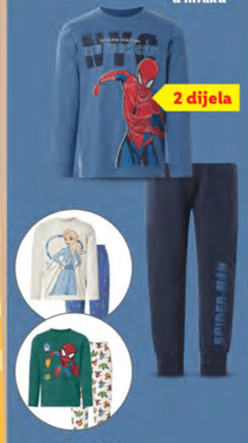 Lupilu dječja pidžama Set Akcija u trgovini Lidl
