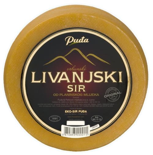 Puđa sir livanjski cca 0,7 kg - Akcija u trgovini Metro