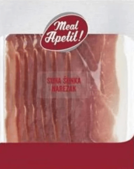Meal Apetit! Šunka suha narezak 80 g - Akcija u trgovini Eurospin