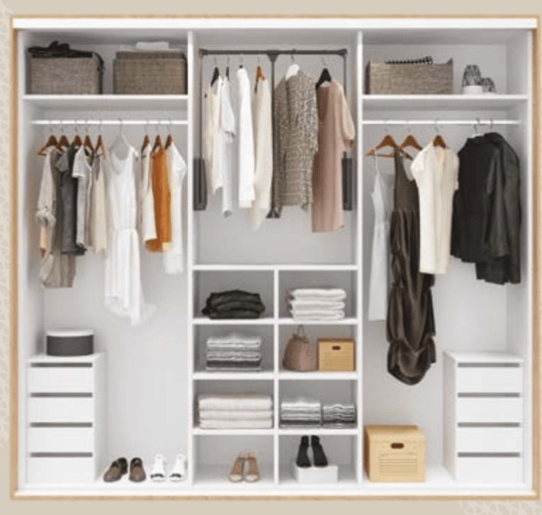 Ugradbeni i walk-in ormar - Prijedlog sastava 2 - Akcija u trgovini Prima