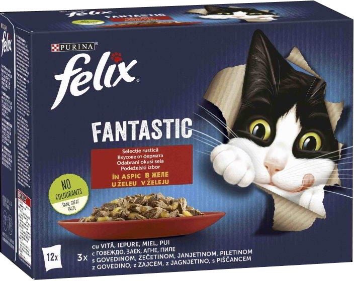 Felix Fantastic 12x85g Friskies - Akcija u trgovini Pet Centar
