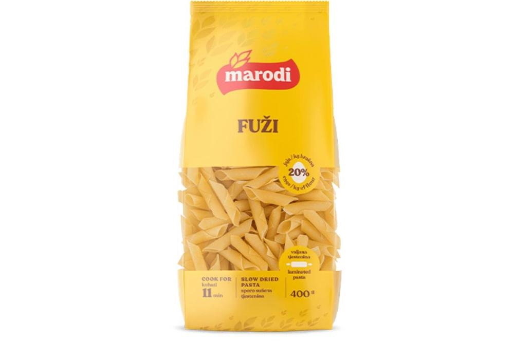 Marodi Tjestenina Fuži 400g - Akcija u trgovini Vrutak