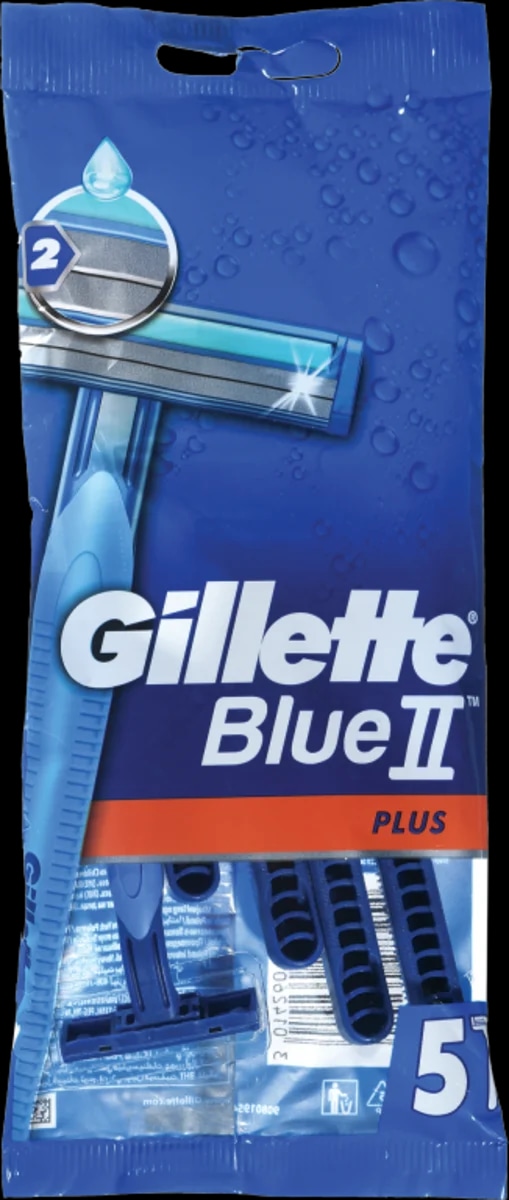 Gillette Blue II+ UG jednokratni brijač 5 kom. - Akcija u trgovini Dm