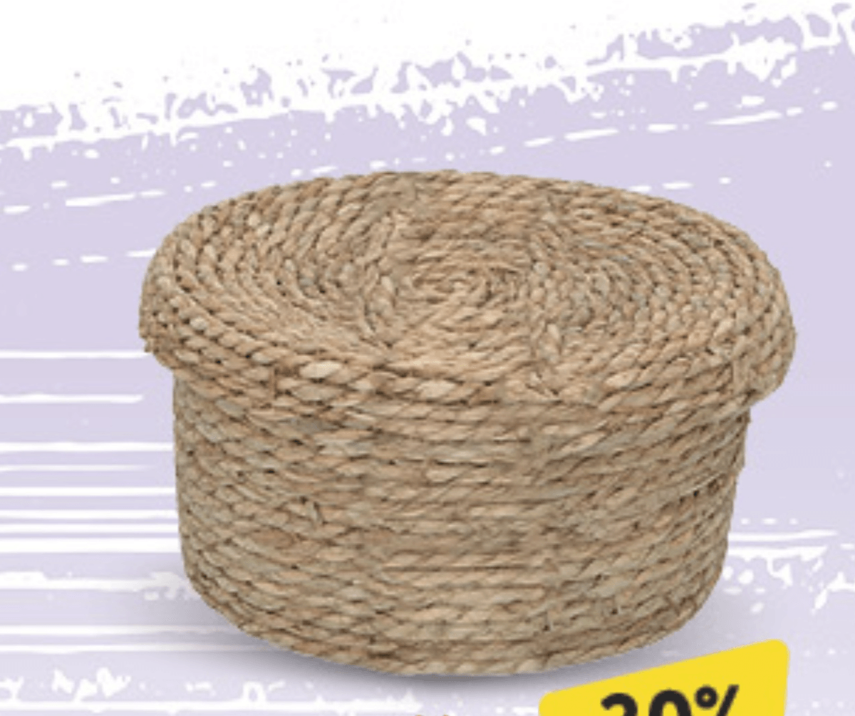 Košara s poklopcem 3/1 set - Akcija u trgovini Konzum