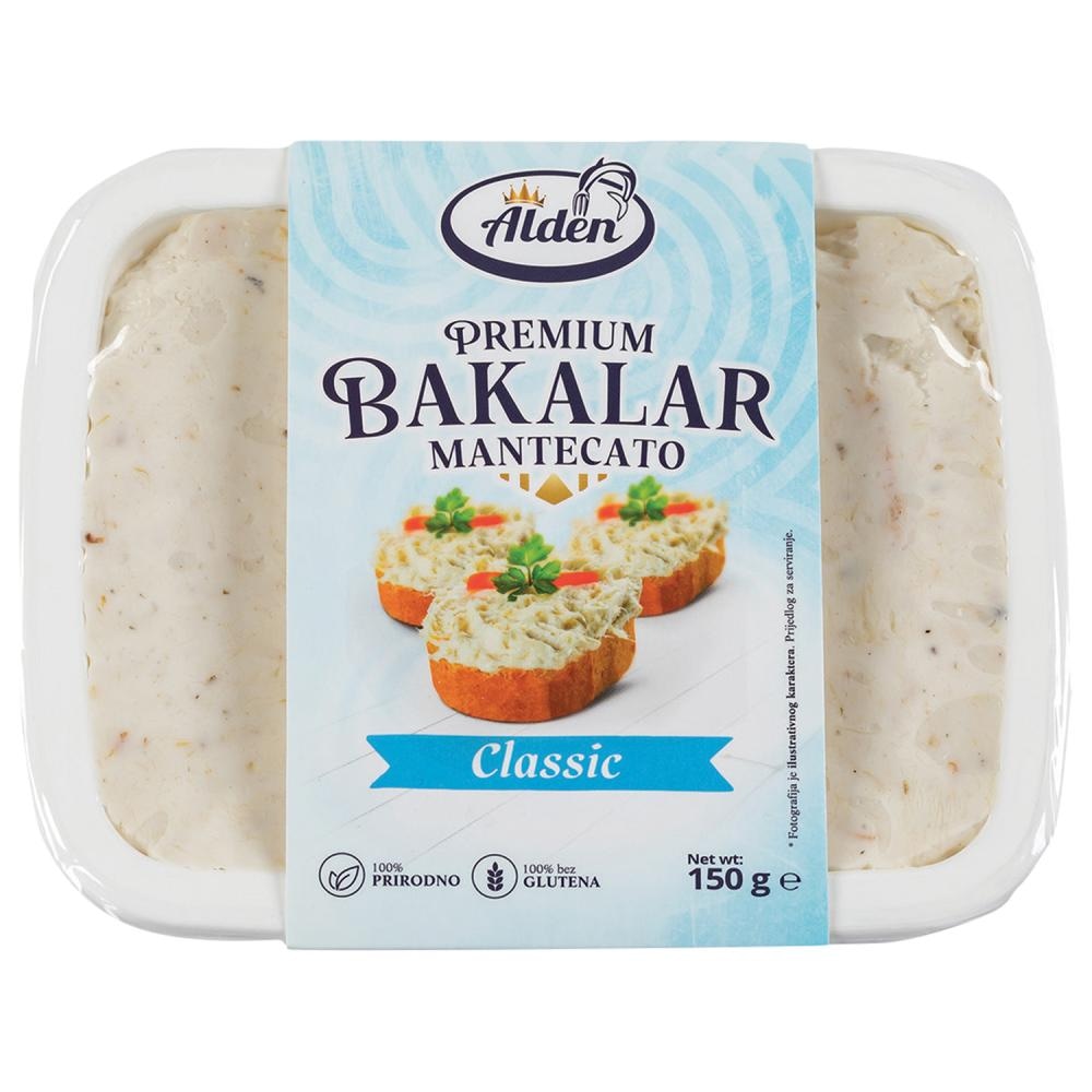 Alden Bakalar Mantecato 150 g - Akcija u trgovini Studenac