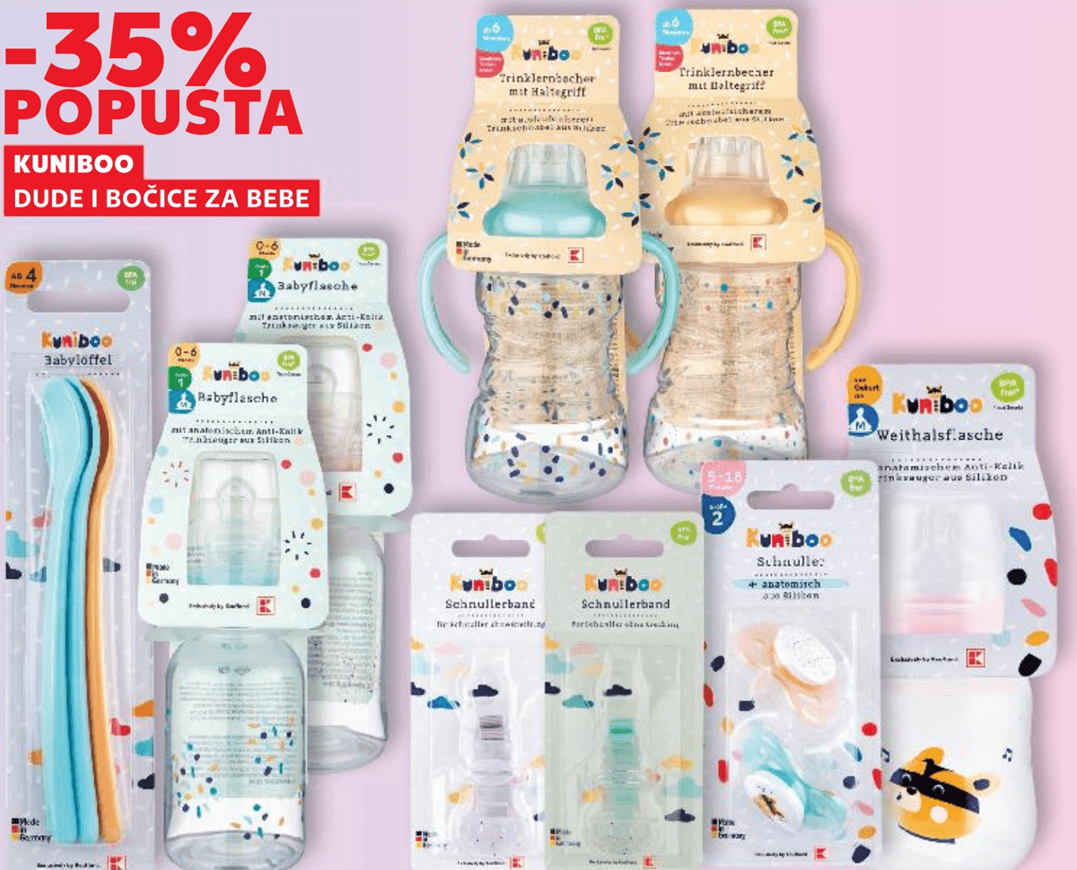 Kuniboo Dječji pribor - Akcija u trgovini Kaufland