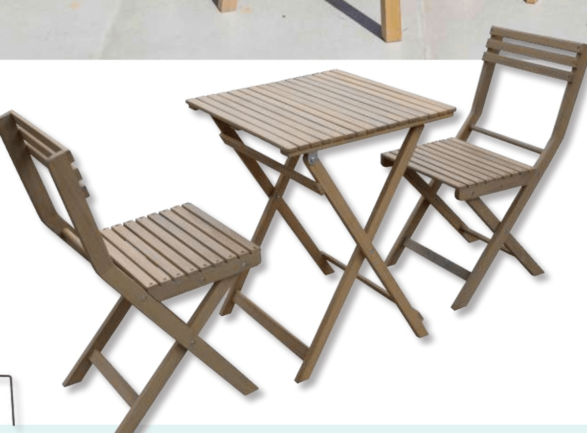 Sklopivi balkonski set 'Gal' - Akcija u trgovini Bauhaus