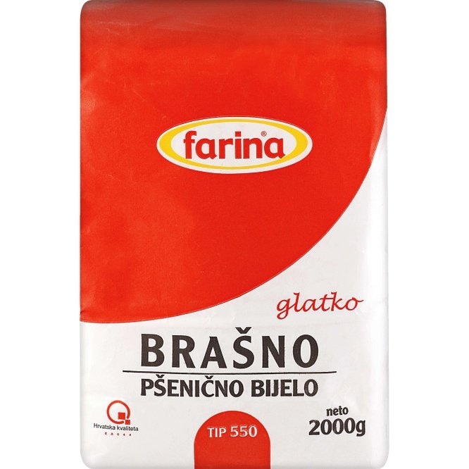 Farina Brašno pšenično bijelo, glatko 2 kg - Akcija u trgovini Kaufland