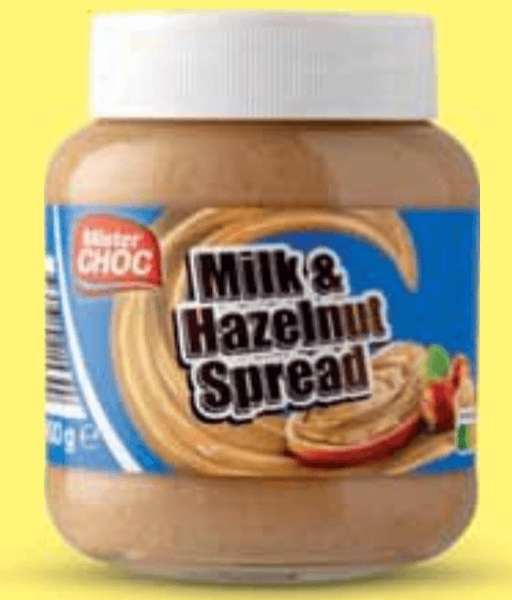 Mister Choc Mliječni namaz okusa bueno 400 g - Akcija u trgovini Lidl