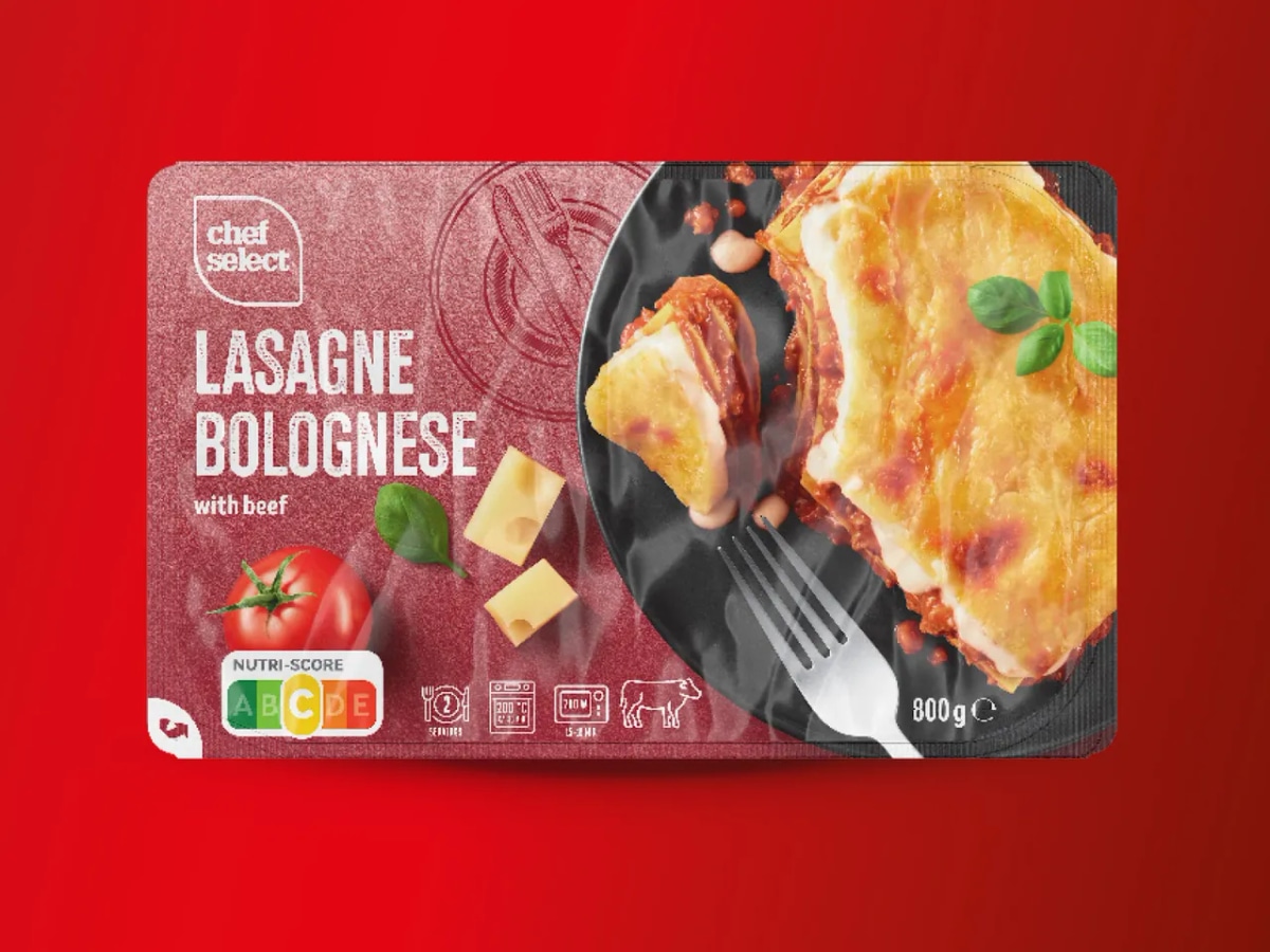 Chef Select Lazanje s govedinom 800 g - Akcija u trgovini Lidl