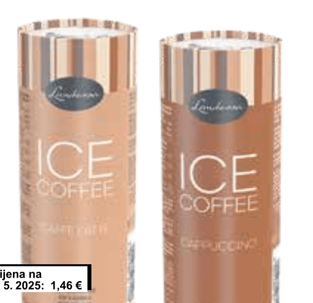 Ledena kava 230 ml - Akcija u trgovini KTC