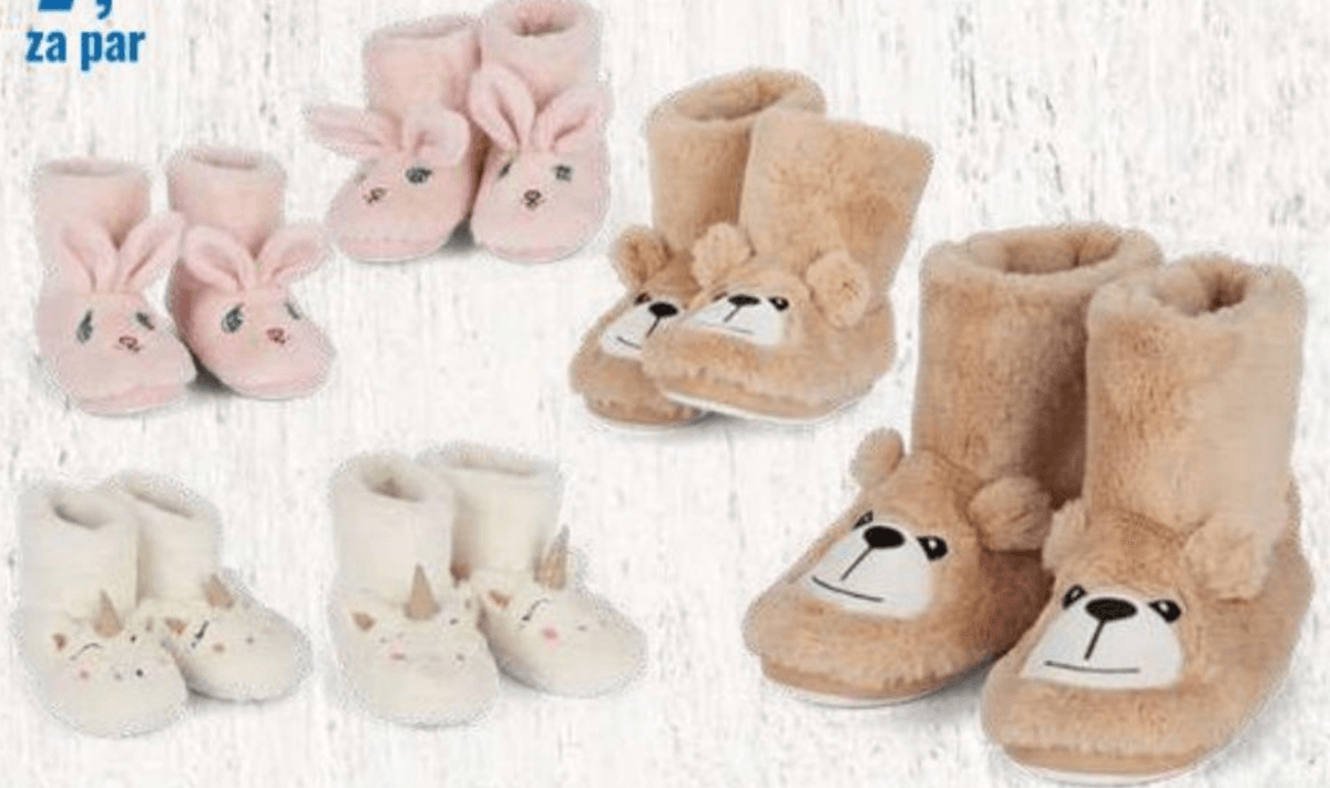 Papuče iznad gležnja Glissade - Akcija u trgovini Eurospin
