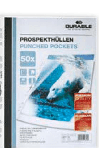 Durable Prozirni omoti 50 kom - Akcija u trgovini Mueller