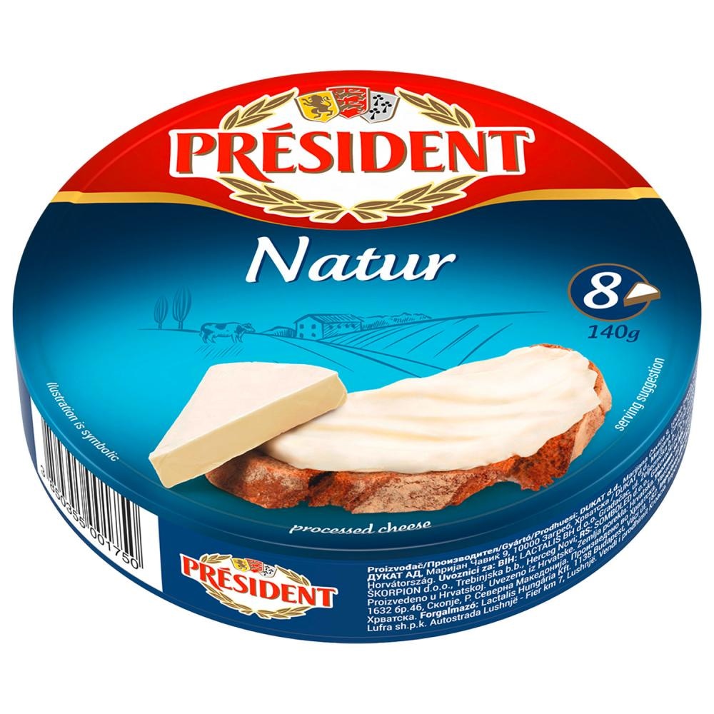 President Topljeni sir 140 g Akcija u trgovini Tommy
