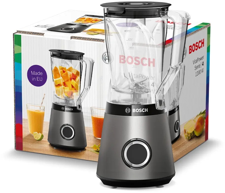 Bosch MMB6141S Blender, VitaPower Serie 4 - Akcija u trgovini Harvey Norman
