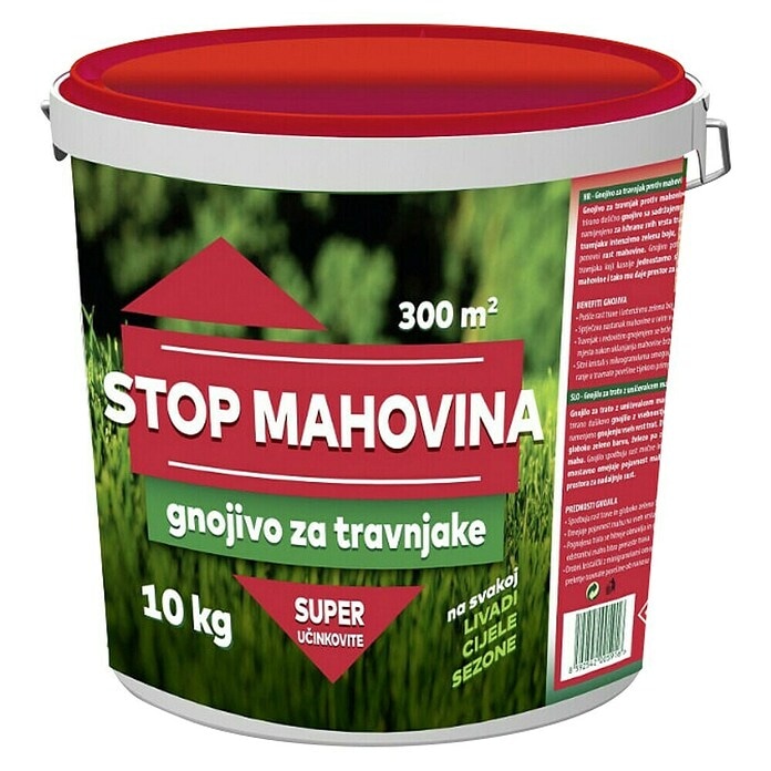 Gnojivo za travnjake 'STOP mahovina' 10 kg - Akcija u trgovini Bauhaus