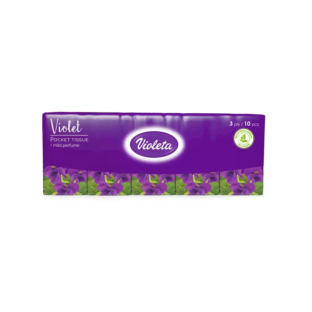 Violeta Organic Ringelblume papirnate maramice 4PACK - Akcija u trgovini Bipa