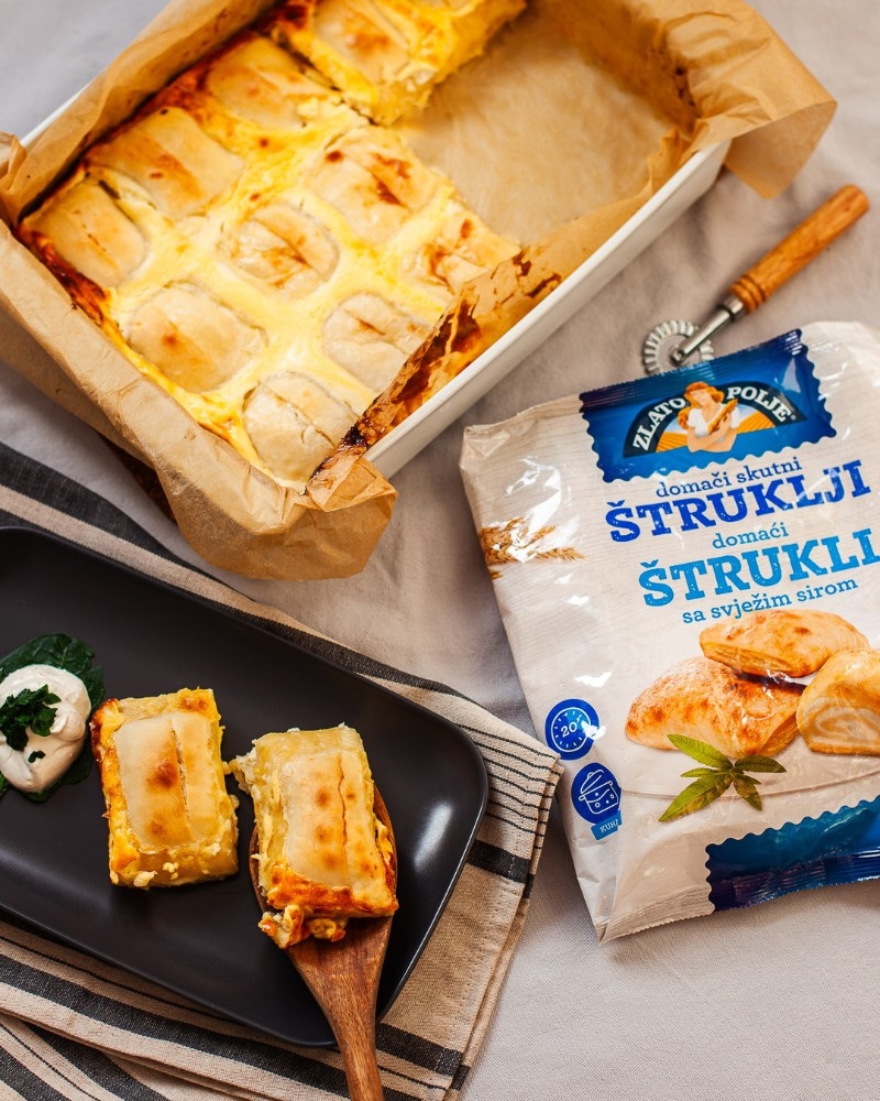 Zlatno polje štrukli 1,2 kg Akcija u trgovini Plodine