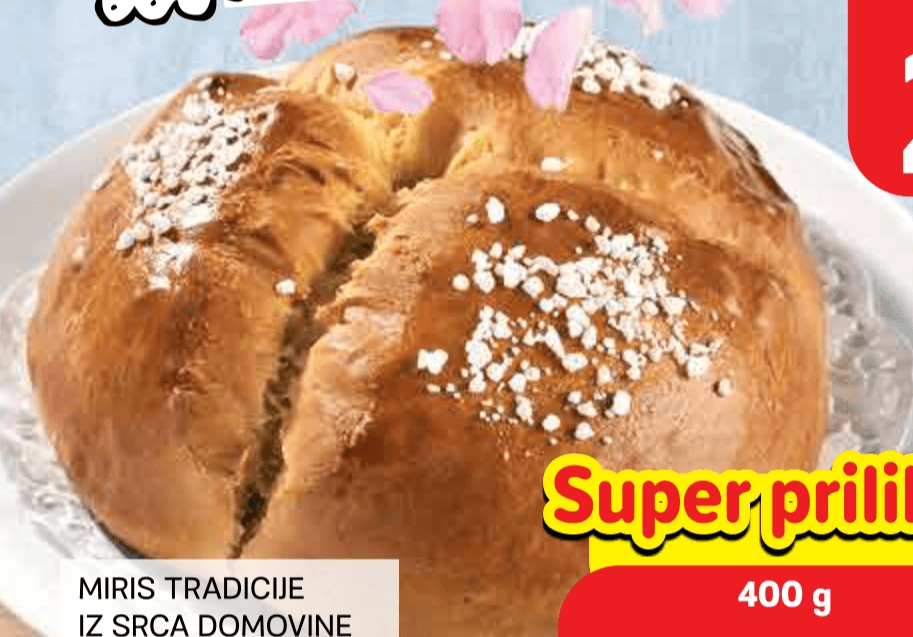 Domaća pinca 400 g - Akcija u trgovini Plodine