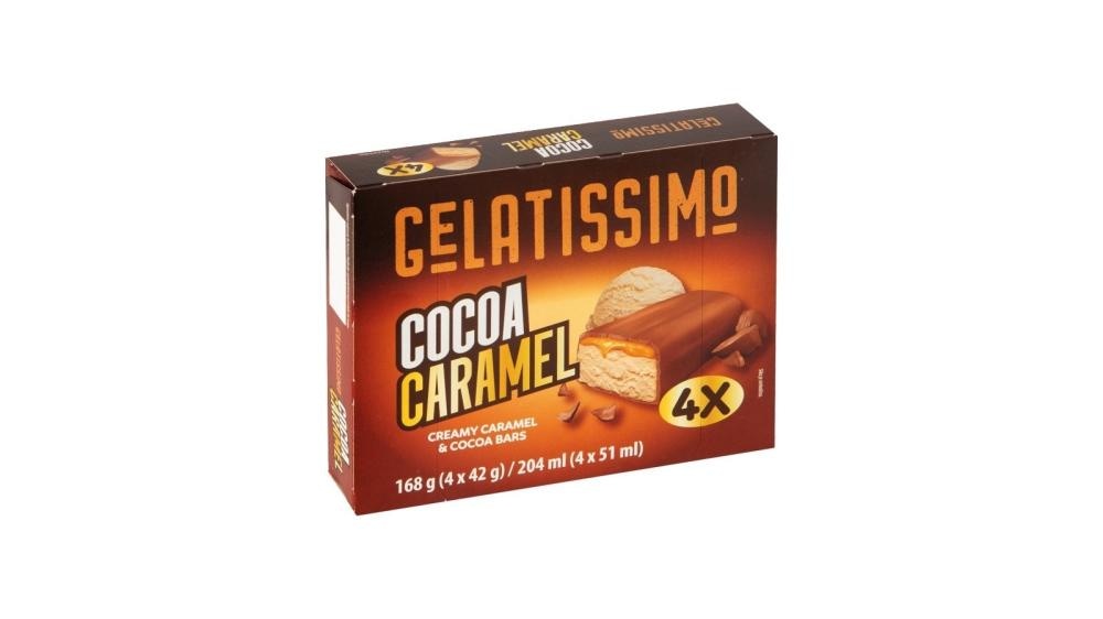 GELATISSIMO Choco Caramel 4x51ml - Akcija u trgovini Konzum