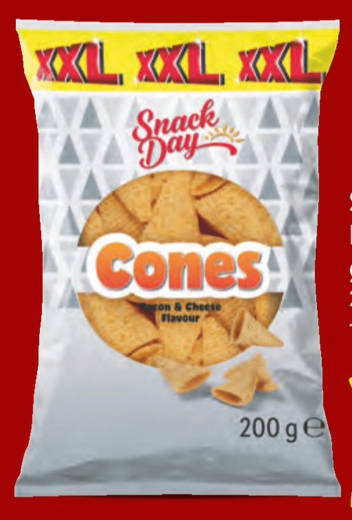 Snack Day Kukuruzne grickalice XXL 200 g - Akcija u trgovini Lidl