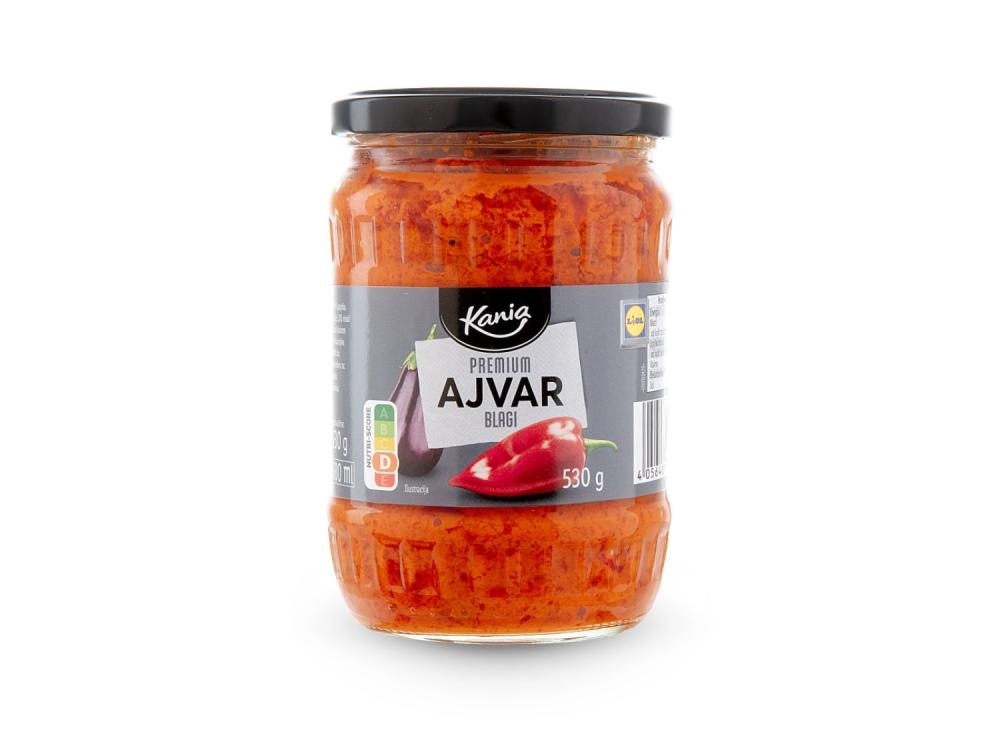 KANIA Premium ajvar 530 g - Akcija u trgovini Lidl