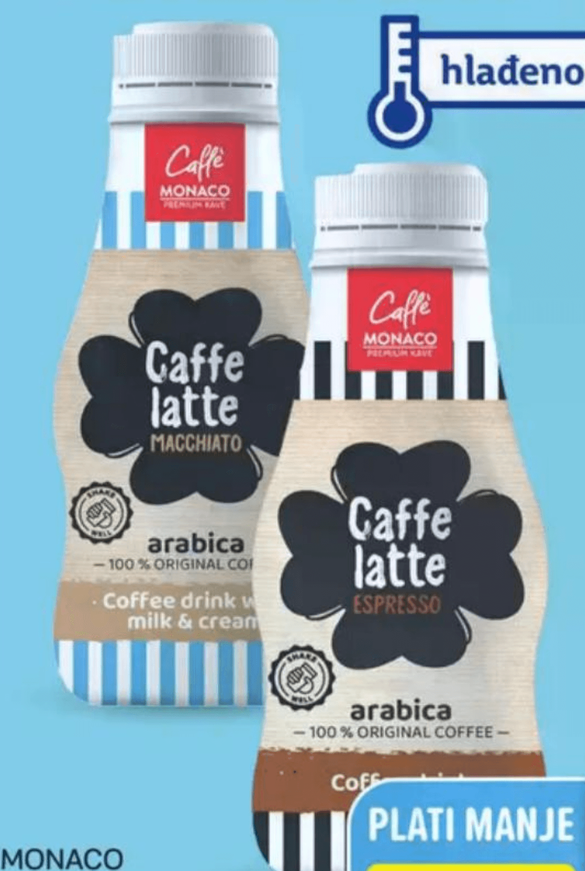 Ledena kava 250 ml MONACO - Akcija u trgovini Plodine