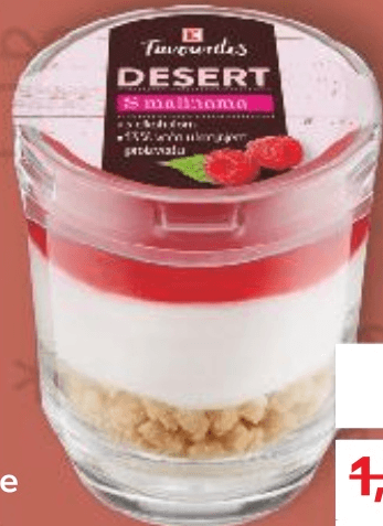 Favourites Desert u čaši 60 g - Akcija u trgovini Kaufland