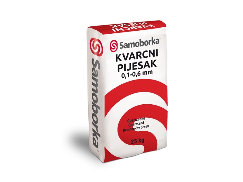 Kvarcni pijesak 25 kg Samoborka - Akcija u trgovini Grama