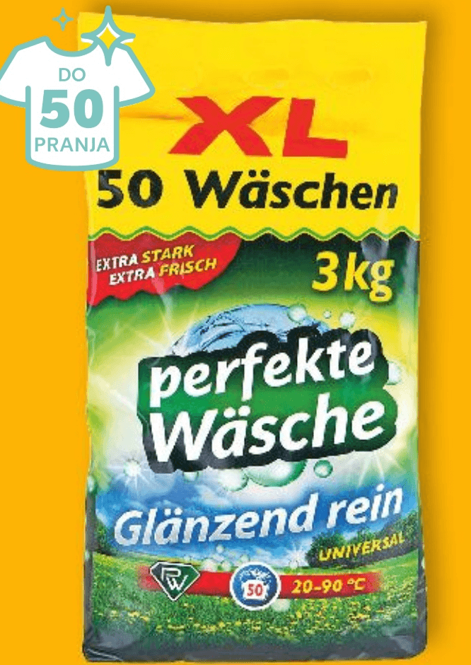 Perfekte Wasche Deterdžent 3 kg - Akcija u trgovini Kaufland