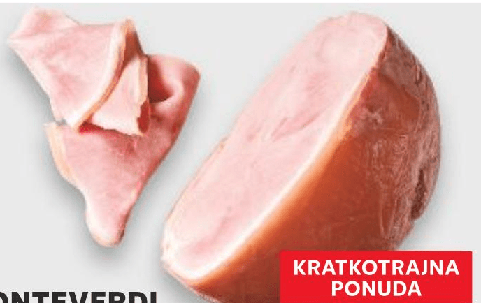 Monteverdi Kuhana šunka 100 g - Akcija u trgovini Kaufland