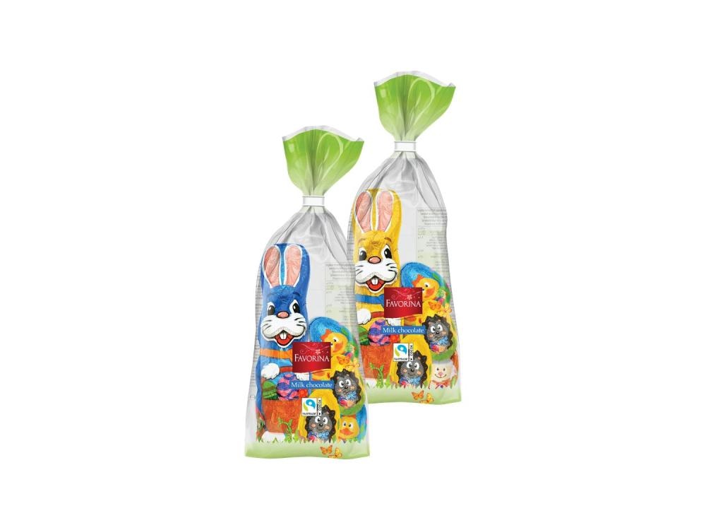 Uskršnja čokoladna vrećica Favorina 120 g - Akcija u trgovini Lidl