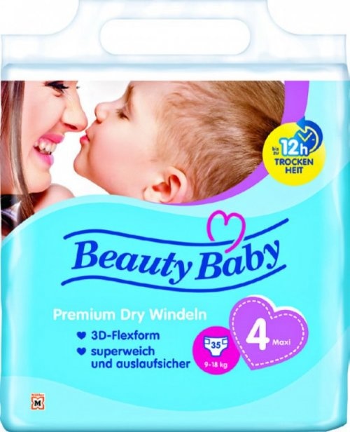Beauty Baby premium dry pelene - Akcija u trgovini Mueller