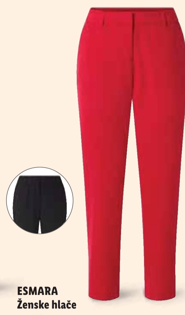 ESMARA Ženske hlače - Akcija u trgovini Lidl