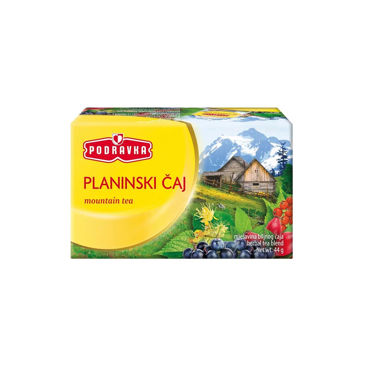 Podravka biljni planinski čaj 44 g Akcija u trgovini NTL