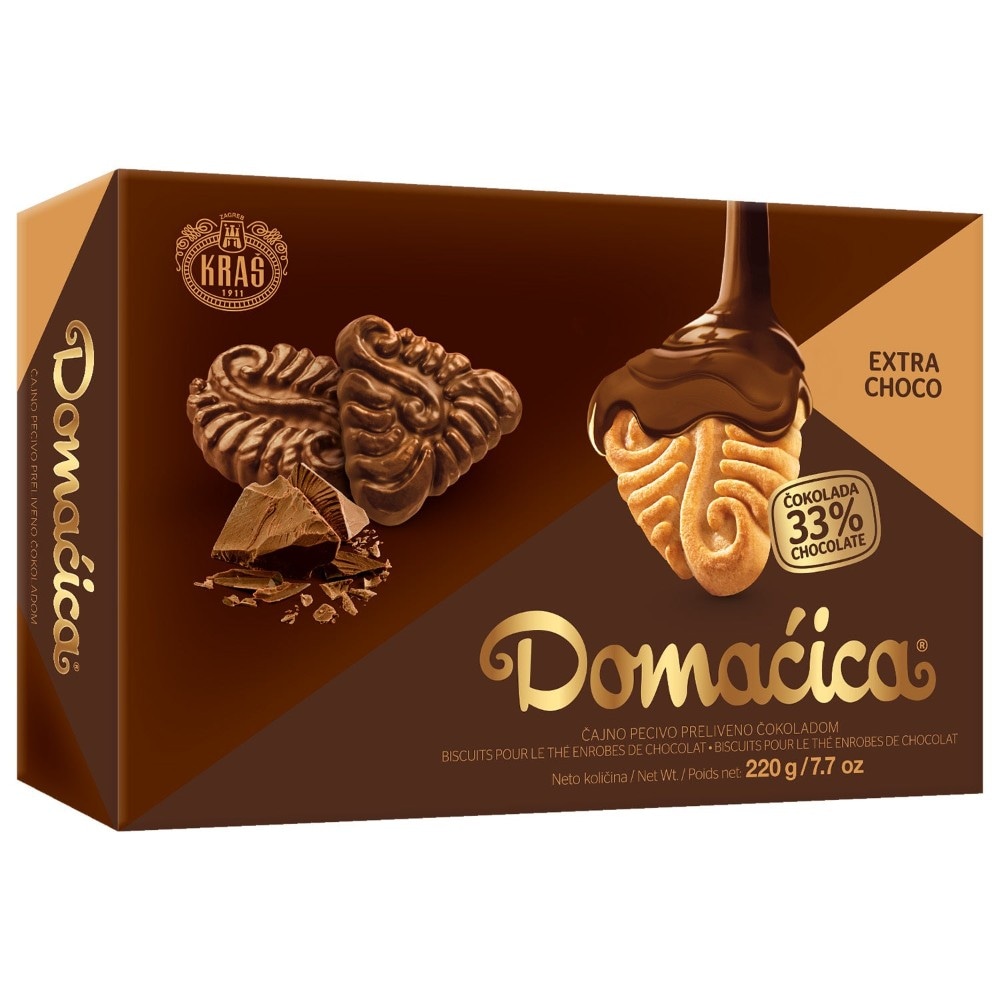 Kraš čajno pecivo Domaćica extra choco 220g Akcija u trgovini 365 Market