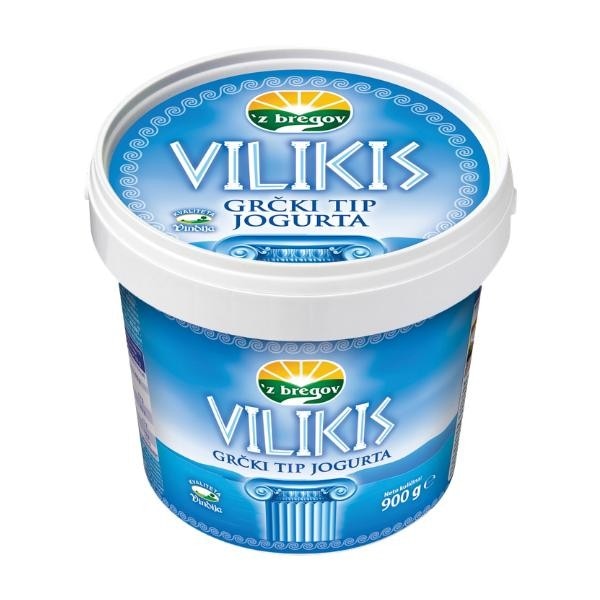 'Z bregov Vilkis grčki jogurt natur 900 g Akcija u trgovini Plodine