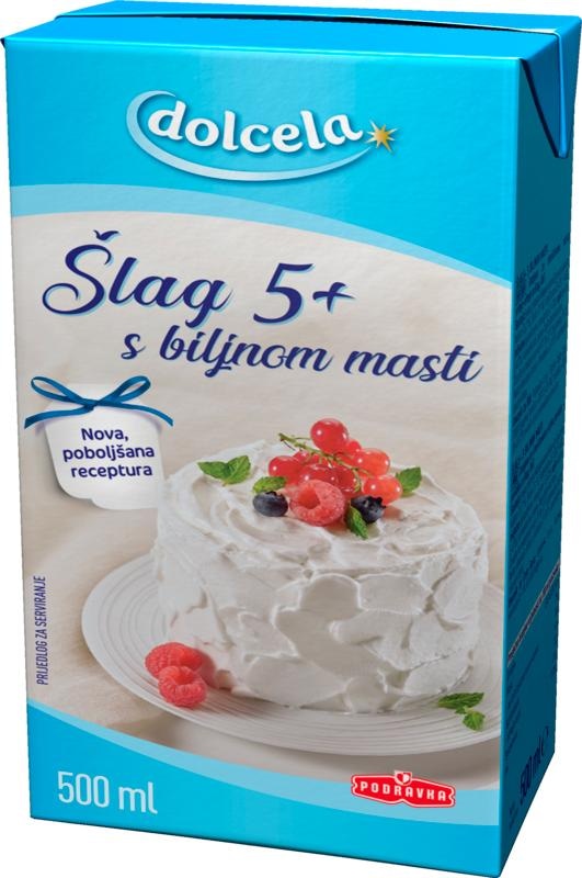 Dolcela Podravka Šlag 500 ml Dolcela, Podravka - Akcija u trgovini Tommy