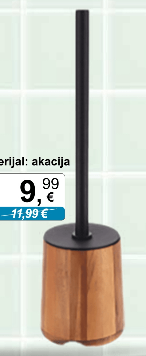 WC četka s posudom - Akcija u trgovini KTC