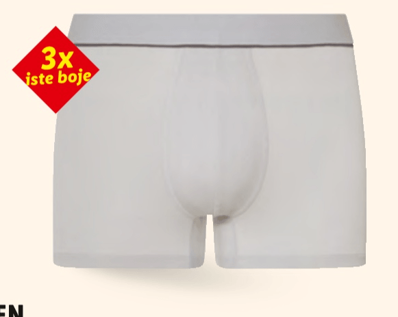 Esmara MEN Bokserice 3 komada u setu - Akcija u trgovini Lidl