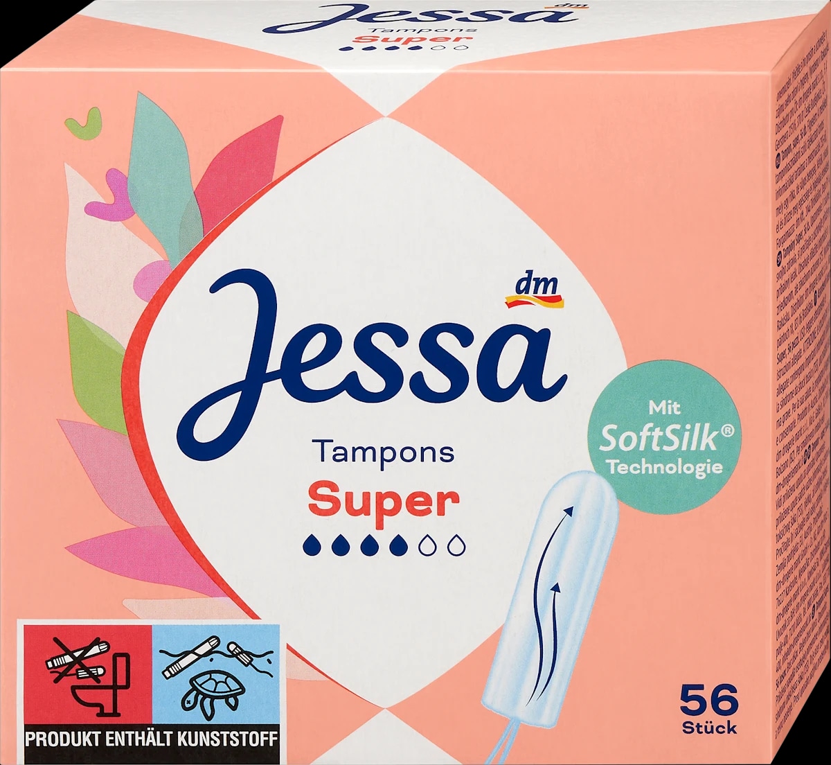 Jessa tamponi super Soft Silk 56 kom - Akcija u trgovini Dm