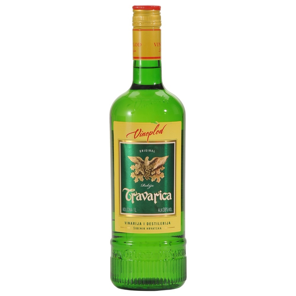 Vinoprod Rakija Travarica 1 l Akcija u trgovini NTL