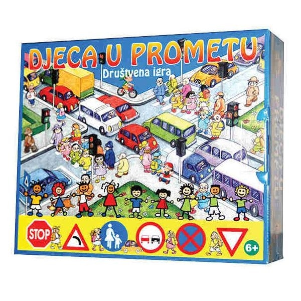 Društvena igra Djeca u prometu 1 set Akcija u trgovini Ribola