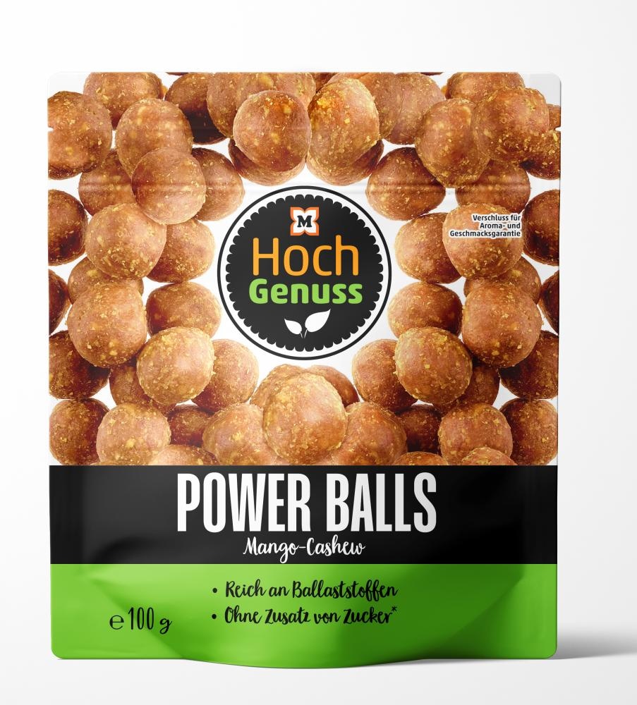Hoch Genuss Powerballs 100g - Akcija u trgovini Mueller
