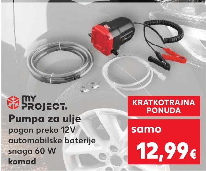 MY PROJECT Pumpa za ulje komad MY PROJECT. - Akcija u trgovini Kaufland