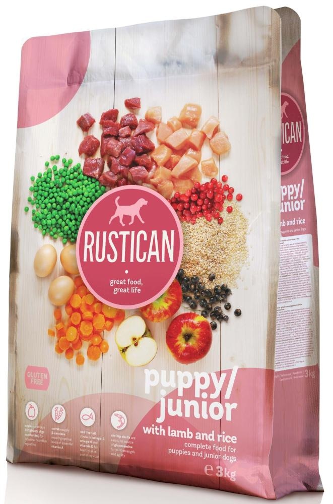 Suha hrana za pse RUSTICAN MINI PUPPY/JUNIOR 1kg - Akcija u trgovini Pet Centar