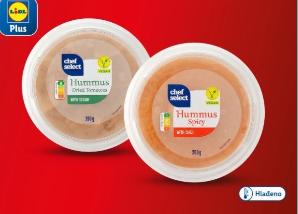 CHEF SELECT Humus 200 g - Akcija u trgovini Lidl