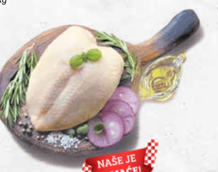 Pileća prsa s kožom i kostima rinfuza Cekin - Akcija u trgovini KTC