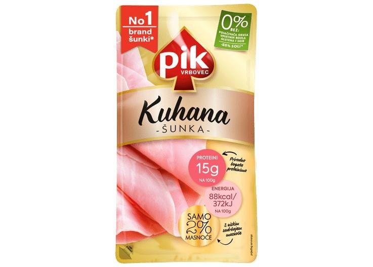 PIK narezak šunka 80 g Pik Vrbovec Akcija u trgovini Trgovina Krk