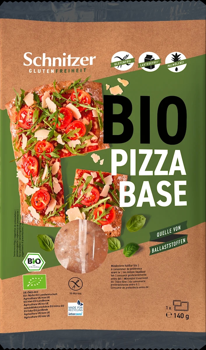 Schnitzer Eko baza za pizzu 140 g - Akcija u trgovini Dm